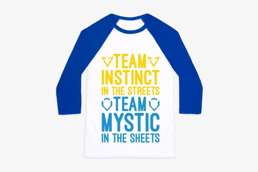 Team Instinct In The Streets Team Mystic In The Sheets - Under The Sea Shirt, transparent png download