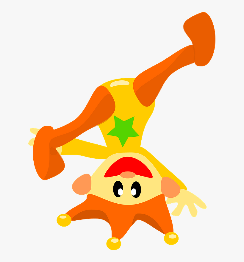 Preview - Cute Cartoon Jester, transparent png download