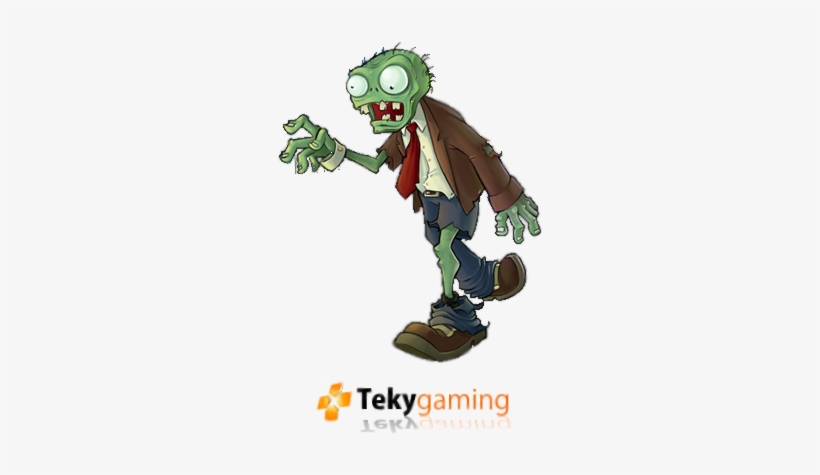 Clipart Free Zombie Faces - Plants Vs Zombies Zombie Render, transparent png download