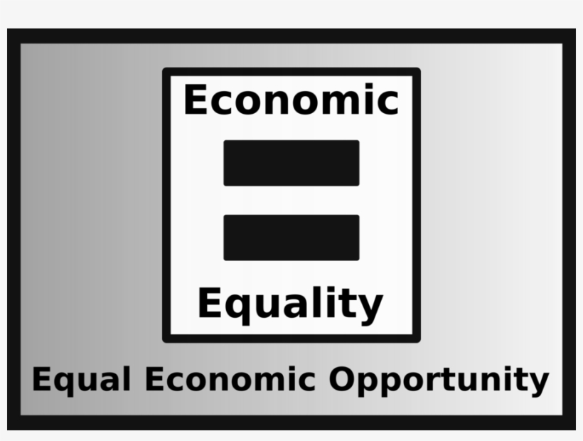 Download Economy Clipart Economy Equal Opportunity - Equal Economic Opportunity, transparent png download