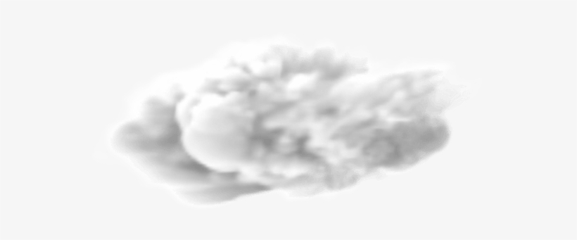 Vape Clouds Png - Monochrome, transparent png download