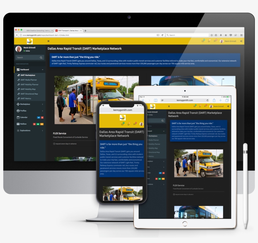 Dart Marketplace Dashboard Apps - Dallas, transparent png download