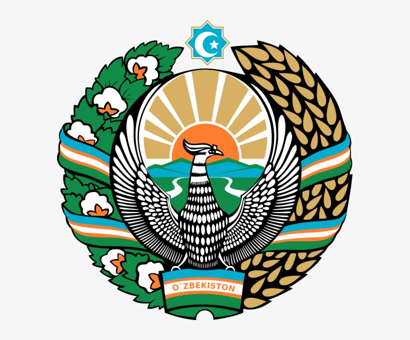The Law “on The Arms Of The Republic Of Uzbekistan” - Uzbekistan Coat Of Arms, transparent png download