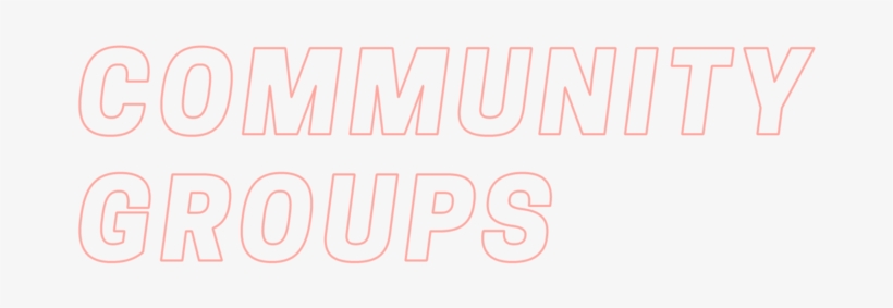 Community Gropes Banner Words - Portable Network Graphics, transparent png download