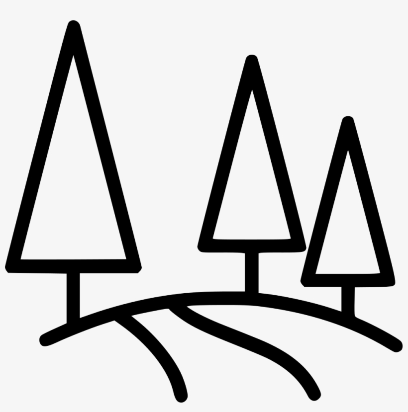 Forest Tree Road Mountain Nature Comments - Portable Network Graphics, transparent png download