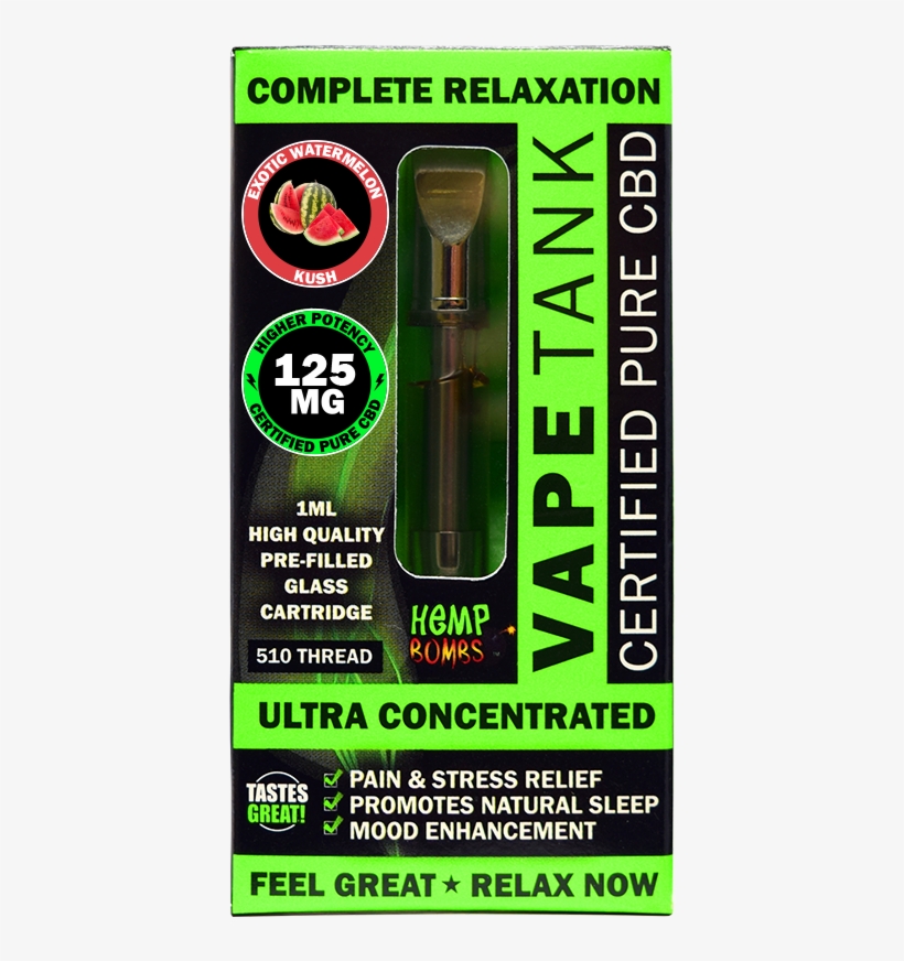 Hemp Bombs Cbd Cartridge, transparent png download