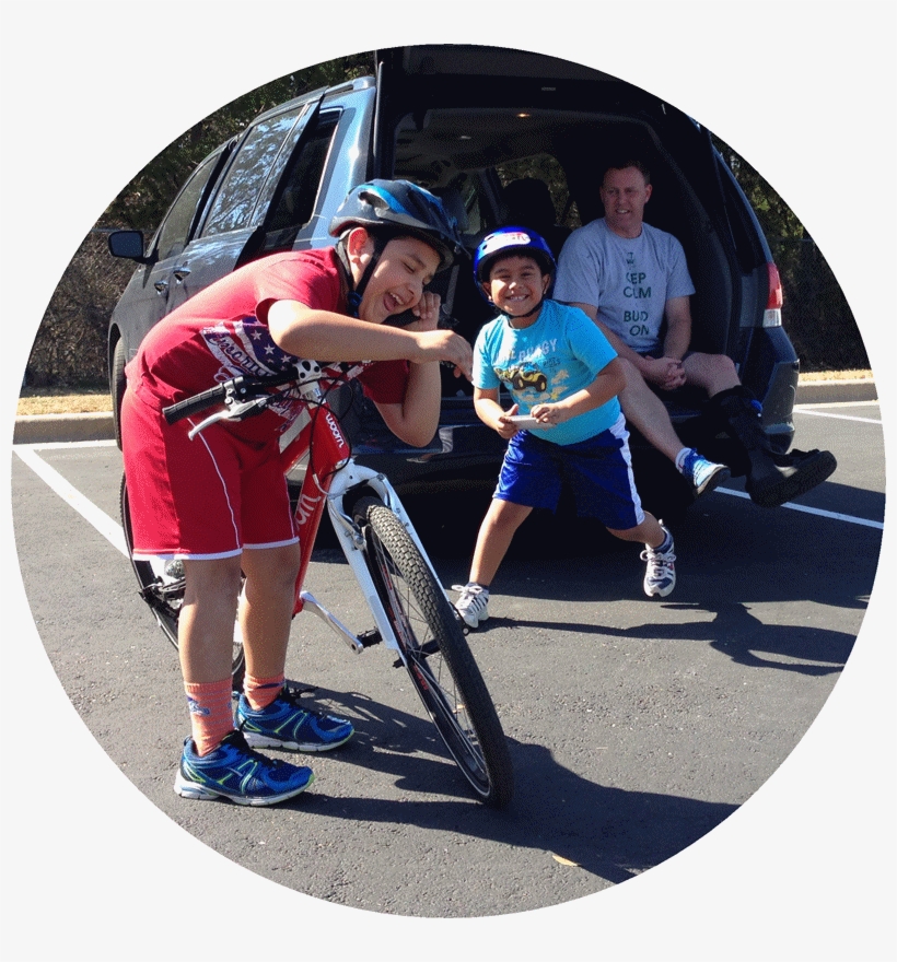Jacob And Gabriel Laughing It Up During A Break During - Cycling, transparent png download