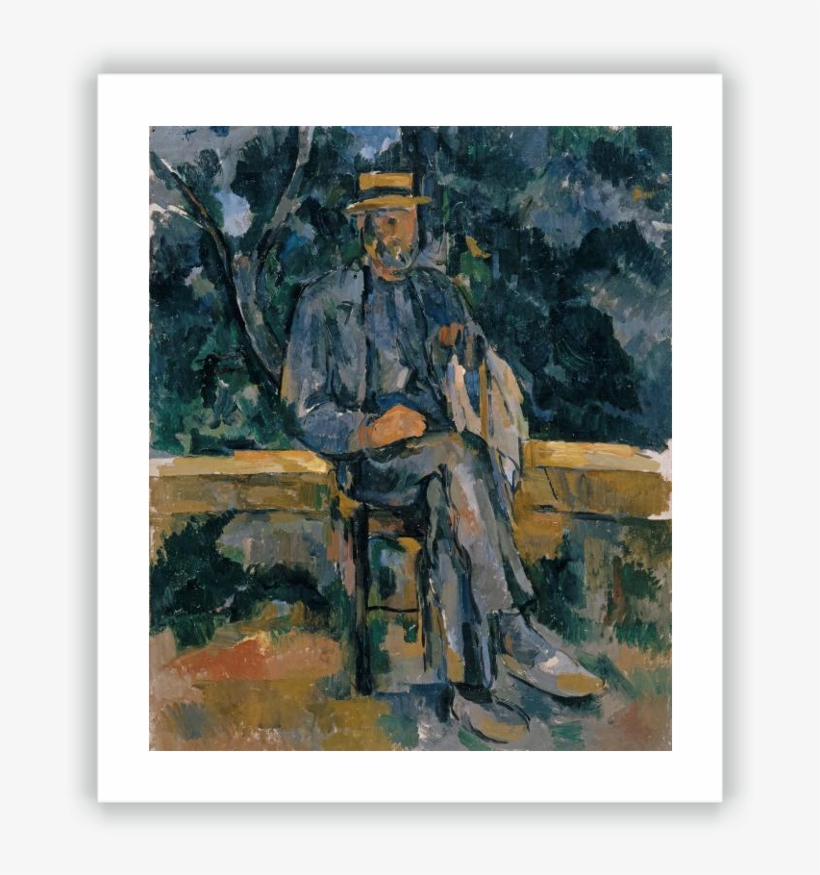 Portrait Of A Peasant - Paul Cezanne, transparent png download
