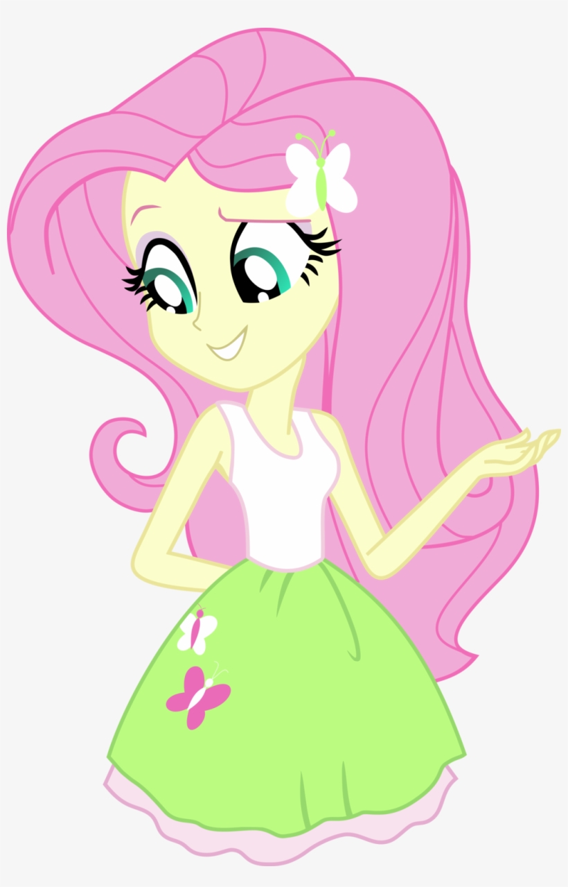 Fluttershy - Fluttershy Equestria Girl, transparent png download