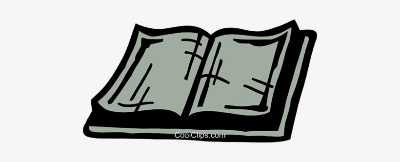 Opened Book Royalty Free Vector Clip Art Illustration, transparent png download