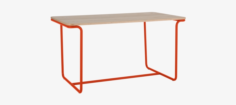 Hester Table Rectangle Rouge Naturel 344093 - Furniture, transparent png download