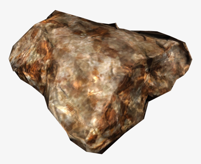 Transparent Minerals Gold - Skyrim Gold Ore, transparent png download