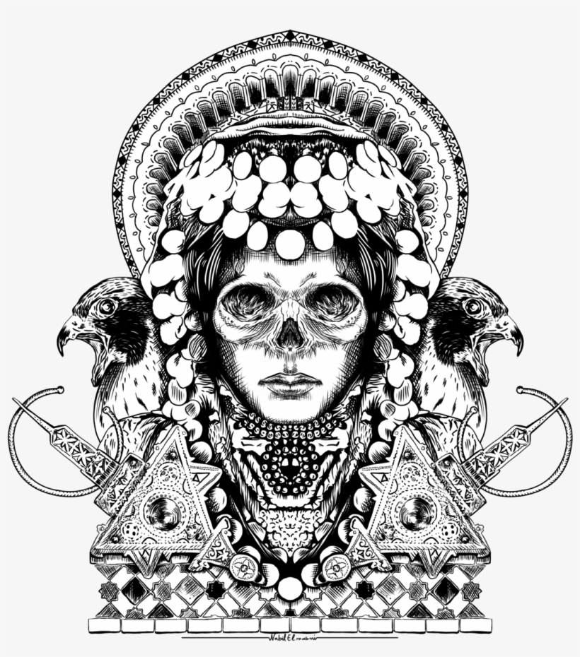 Digital Arts ©2017 By Nabil El Masni - Arte Urbano En Blanco Y Negro, transparent png download