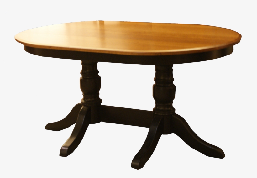 French Double Pedest - Coffee Table, transparent png download