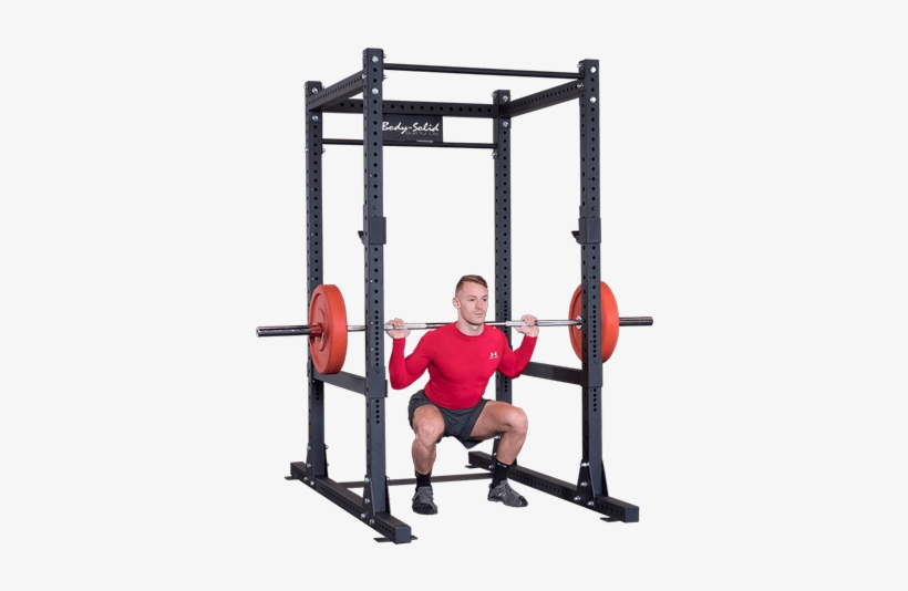 Body-solid Commercial Power Rack - Body Solid Spr1000, transparent png download