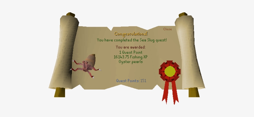 Sea - Slug - Runescape Dragon Slayer, transparent png download