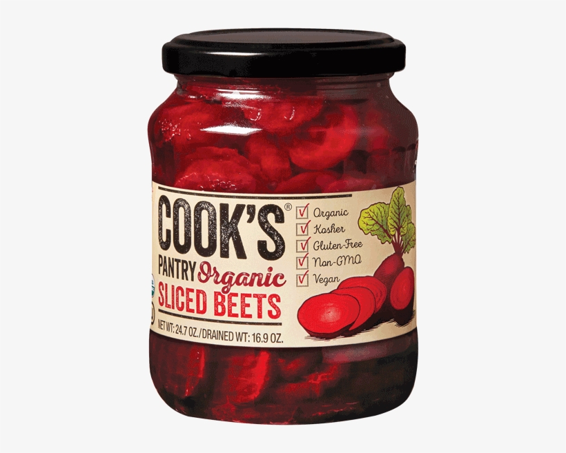 Organic Sliced Beets - Cook's Pantry Organic Sliced Beets, transparent png download