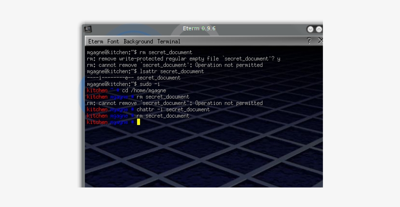 Eterm Chattr - Advanced Linux, transparent png download