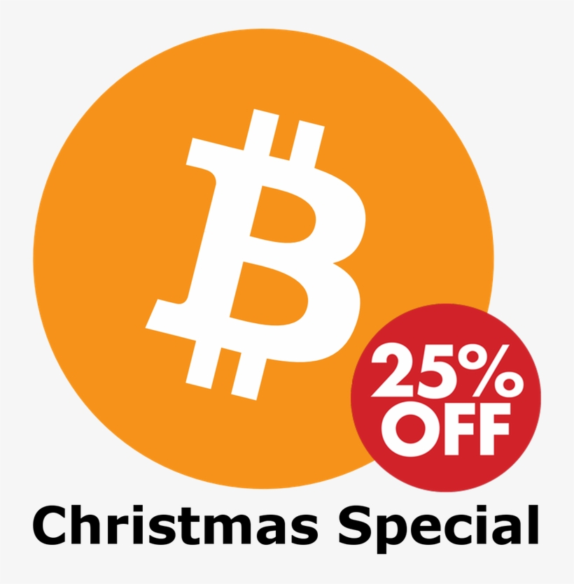 1fc6gdmsfopdy - Bitcoin 25% Off Christmas, transparent png download