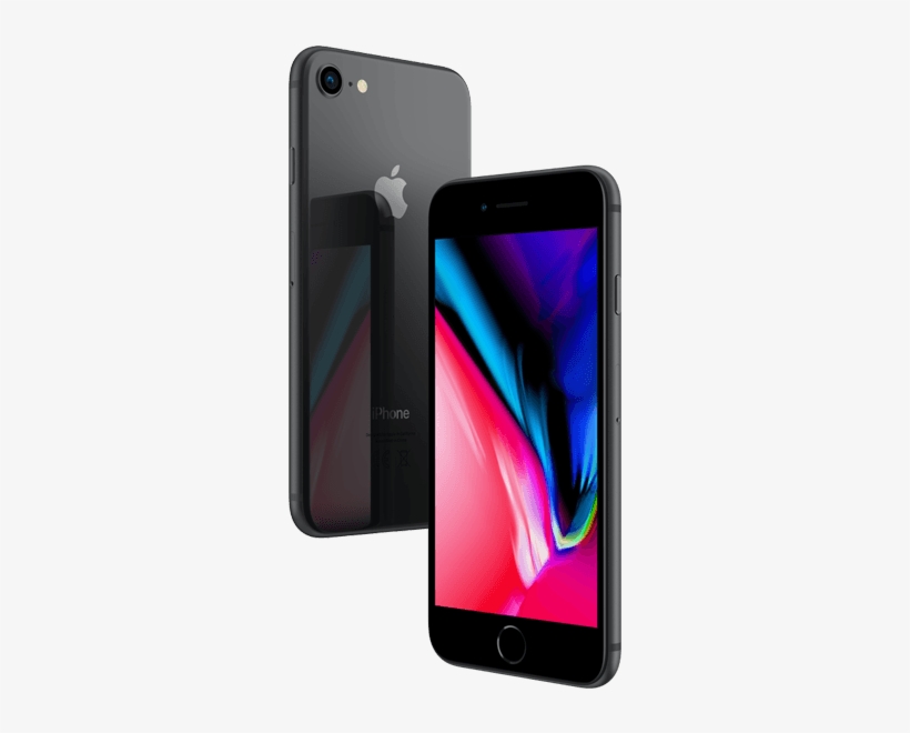 Apple Iphone - Apple Iphone 8 - Space Grey, transparent png download