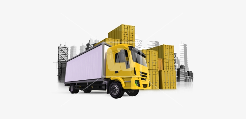 Cargo Truck Png Clipart - Cargo Truck Png, transparent png download