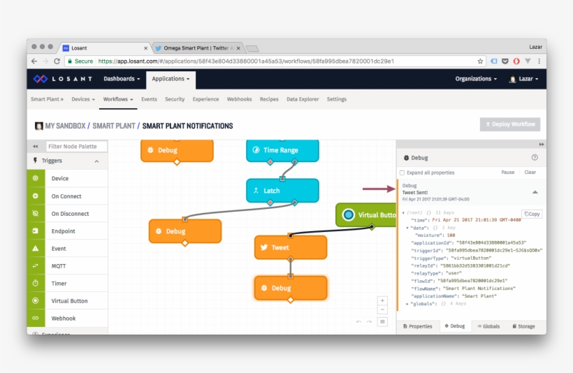 And Then Check Twitter For The Actual Tweet - Workflow, transparent png download