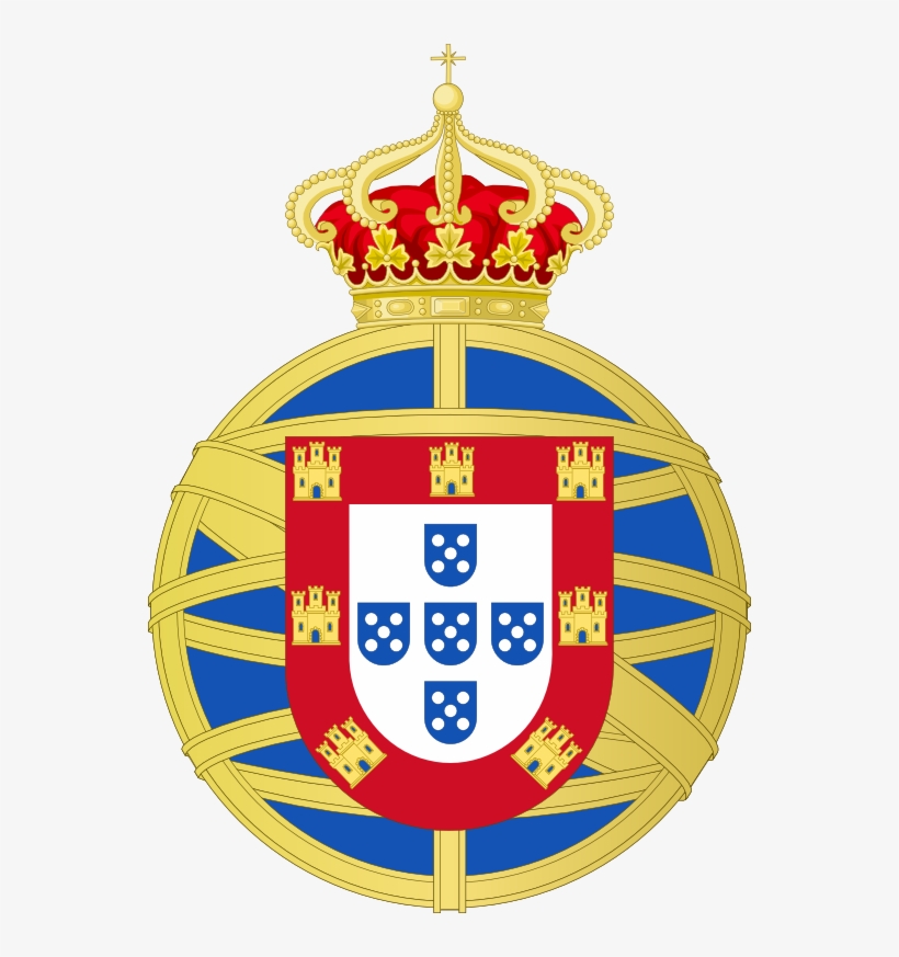 [ Img] - Kingdom Of Portugal Coat Of Arms, transparent png download