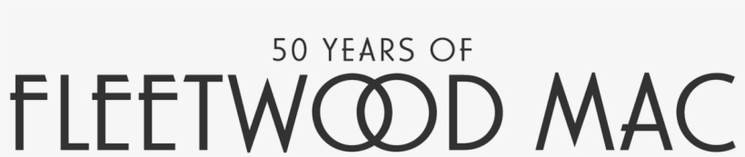 The Main Element Of The Poster Is This Timeline - 50 Years Of Fleetwood Mac, transparent png download