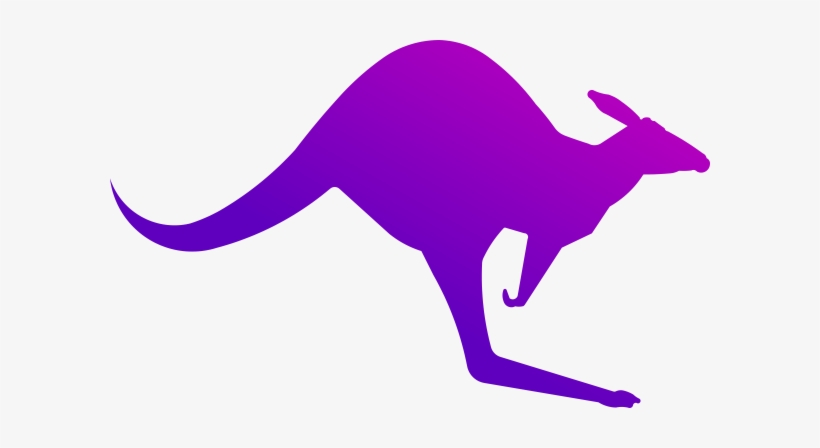 Small - Kangaroo Drawing, transparent png download