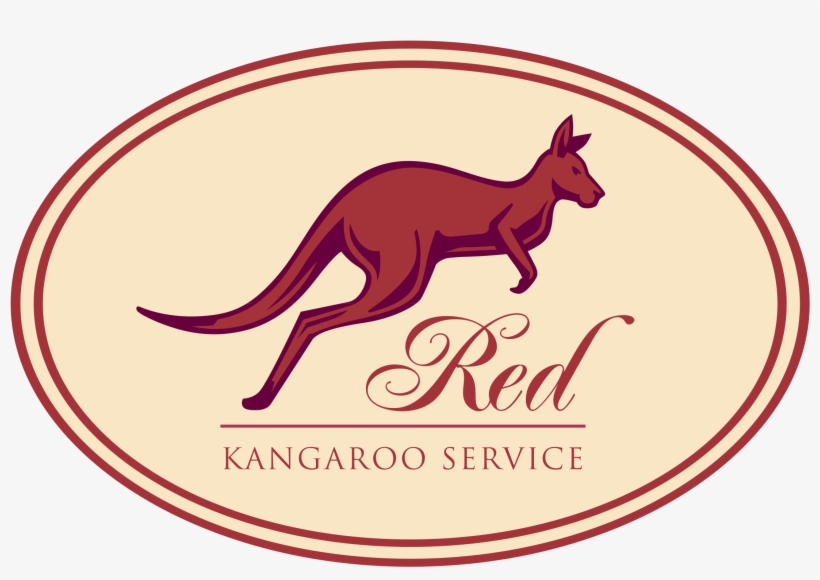 Red Kangaroo Service Logo Png Transparent - Kangaroo Software Pvt Ltd Logo, transparent png download