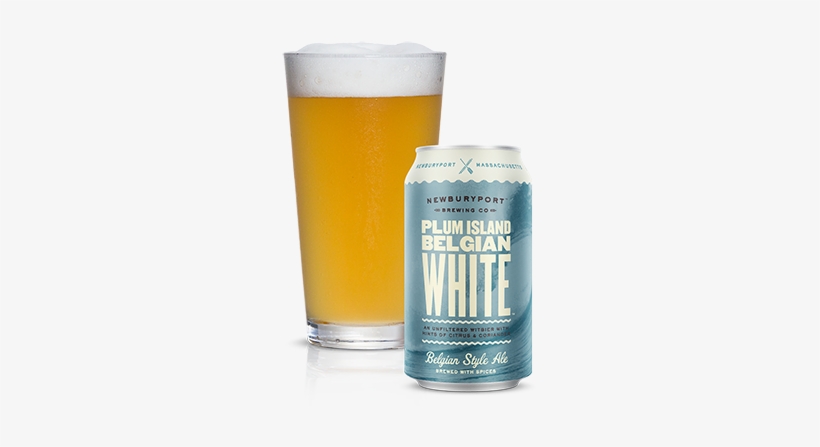 Plum Island Belgian White - Belgian White Beer Can, transparent png download