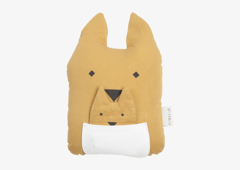 Fabelab Animal Friends Cushion - Fabelab Pude, Animal - Kangaroo & Joey, transparent png download