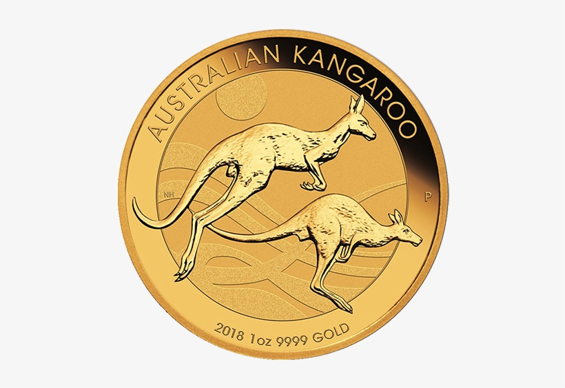 2017 Australian Kangaroo Gold Coins - Kangaroo Gold Coin 2018, transparent png download