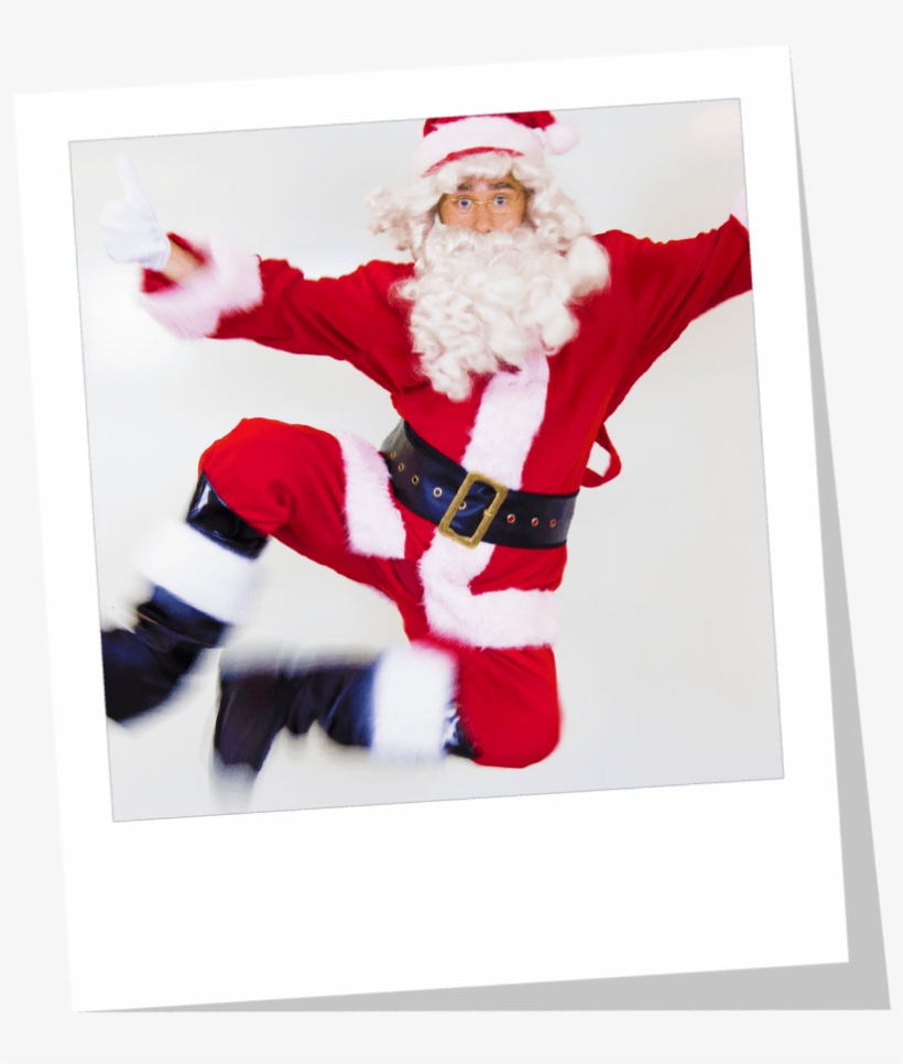 Xmas 3 Top6 Real Santa - Christmas Day, transparent png download