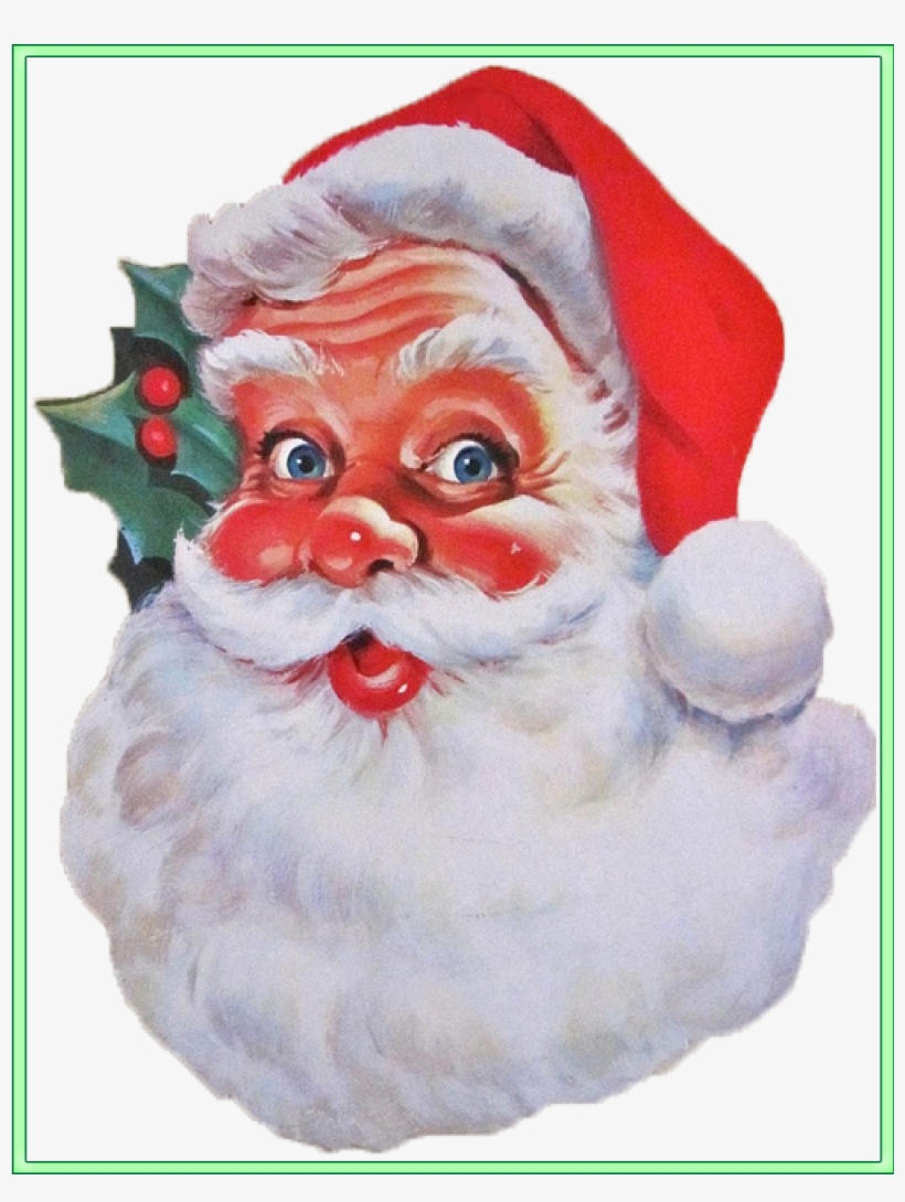Click Here To Download Santa Claus Face 1000 X 1280 - Grayscale Holidays Time To Color Santa Claus Adult, transparent png download
