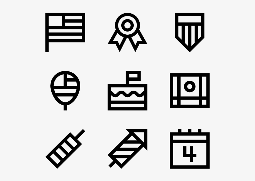 Independence Day - Bathroom Icon, transparent png download