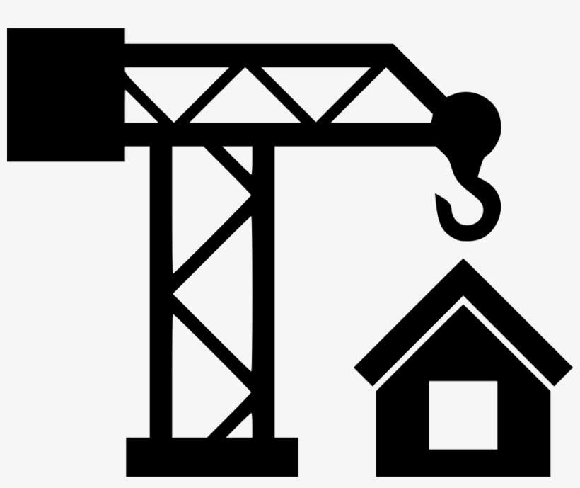 Build House Hammer Tools Tool Settings Run Comments - Icon Crane, transparent png download
