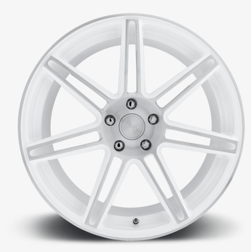 5 Lug Gloss White, Machined - Hartmann Hrs4 252 Gs, transparent png download