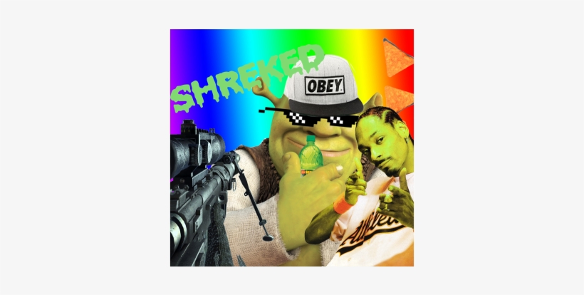 Mlg Shrek Png - Shrek, transparent png download