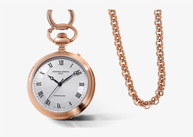 Pocket Watch - Frederique Constant Pocket Watch Review, transparent png download