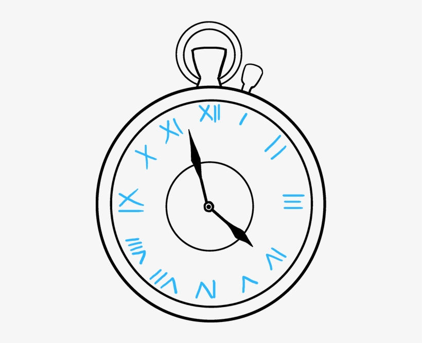 How To Draw Pocket Watch - Wharf House Restaurant, transparent png download