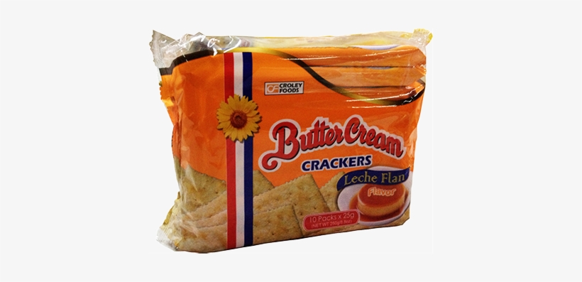 Croley Foods Butter Cream Crackers - Butter Cream Leche Flan, transparent png download