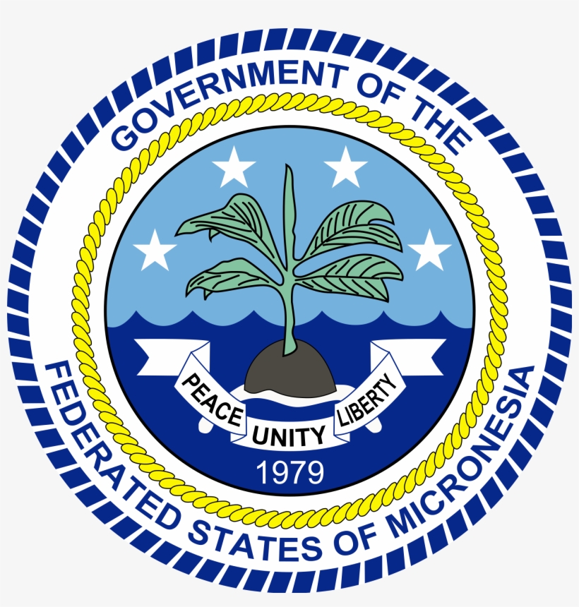 Government Sites - Federated States Of Micronesia Seal, transparent png download