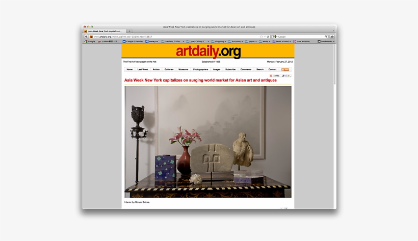 02/25/12 - Art Daily, transparent png download