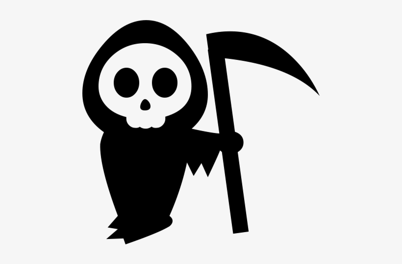 Halloween Sickle Png Free Download - Death Clip Art, transparent png download