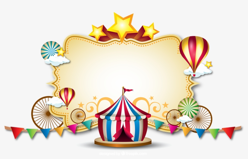 Imagens Free Que Transformei Em Arquivos Png - Molduras Em Png Tema Circo, transparent png download
