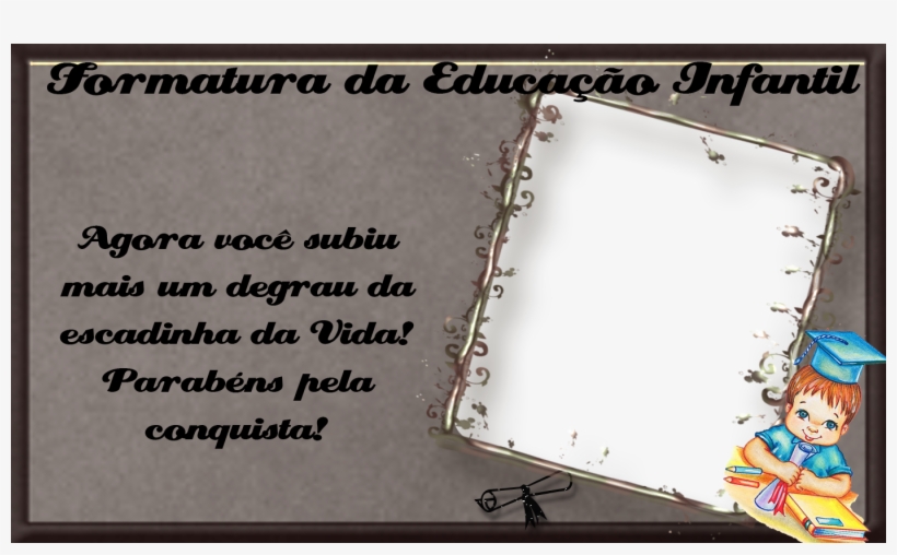 Lembranças Para Formatura Da Educação Infantil - Education, transparent png download