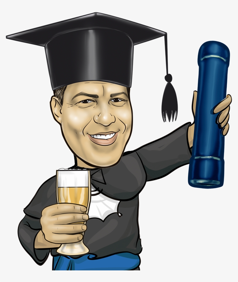 Corpo Inteiro Com Elementos - Academic Dress, transparent png download