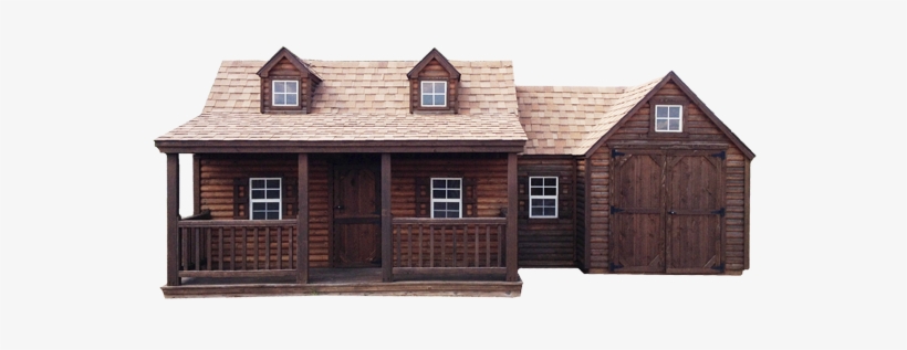 Png Log Cabin Transparent - Log Cabin House Png, transparent png download