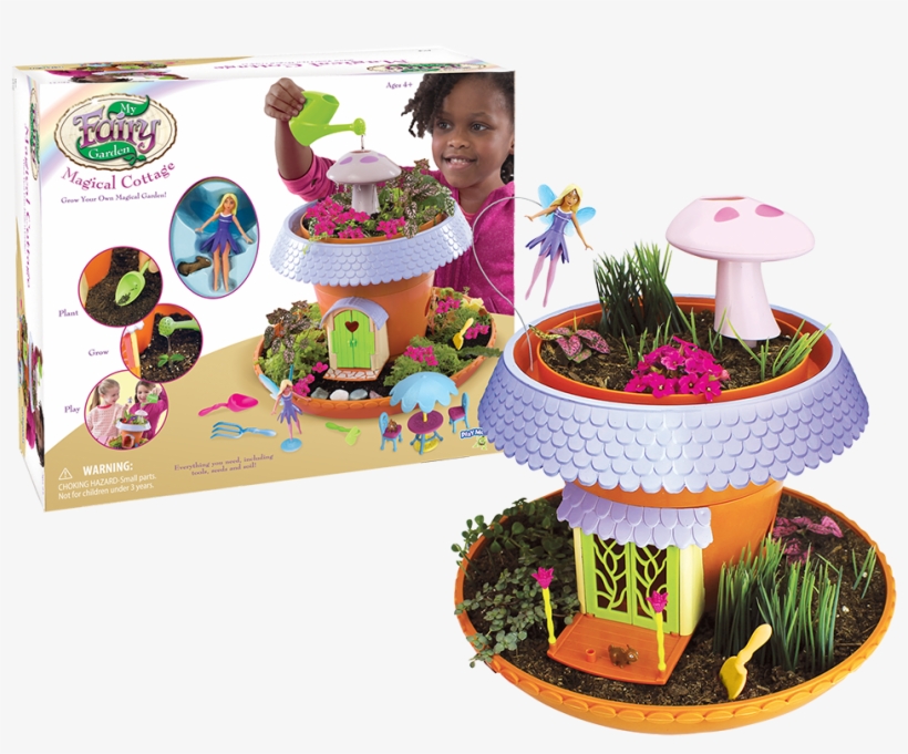My Fairy Garden® Magical Cottage - My Fairy Garden Magical Cottage By Play Monster, transparent png download